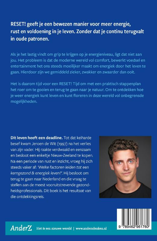 Reset! achterkant