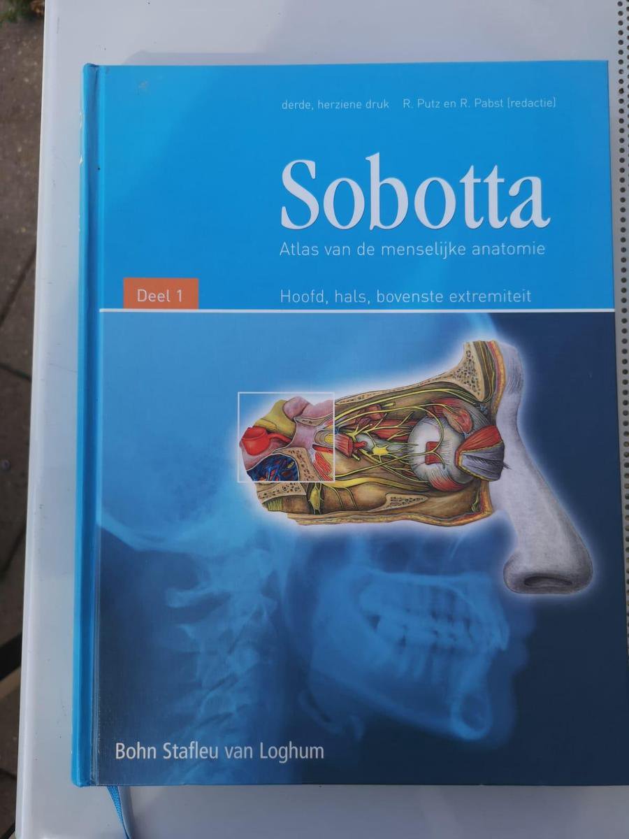 Sobotta atlas van de menselijke anatomie.