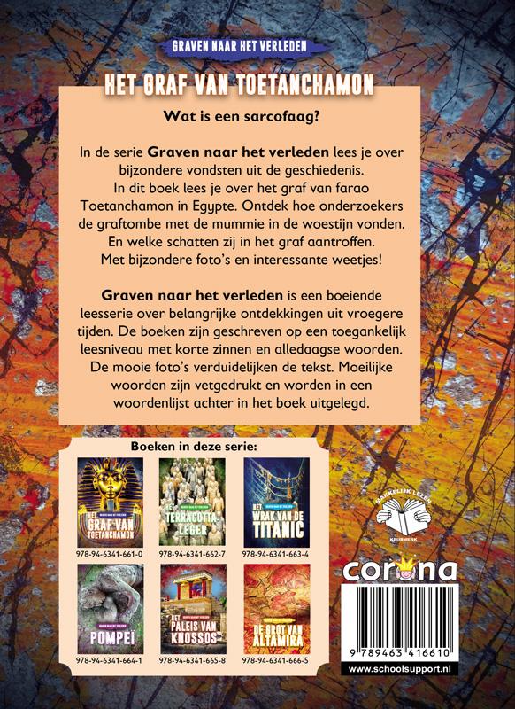 Het graf van Toetanchamon / Graven naar het verleden achterkant