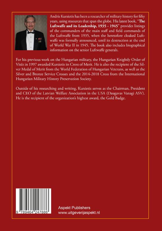The Luftwaffe and its leadership 1935-1945 achterkant