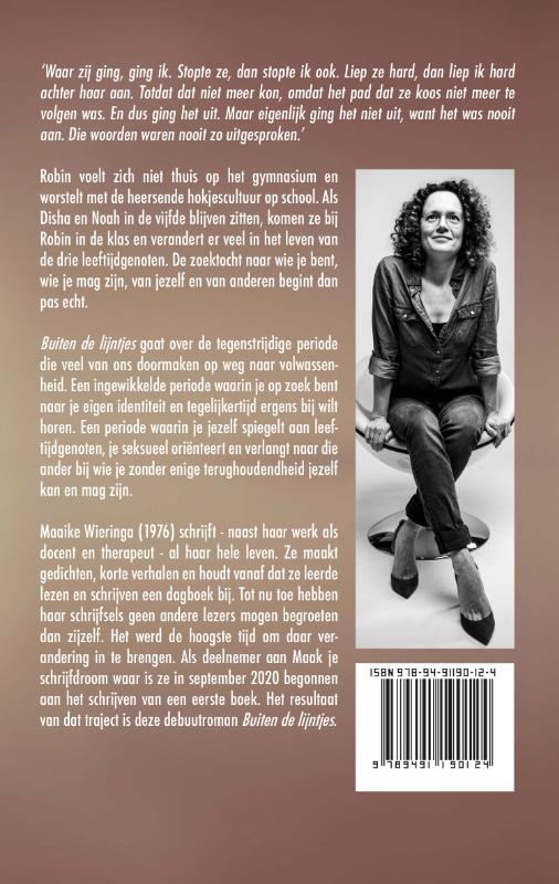 Buiten de lijntjes achterkant