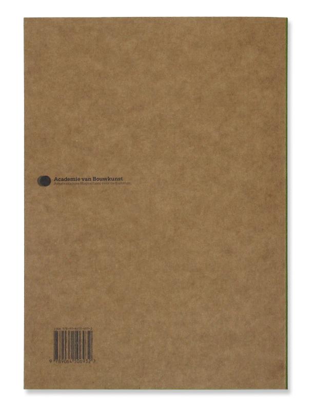 Jaarboek Academie van Bouwkunst Amsterdam / 2007-2008 achterkant