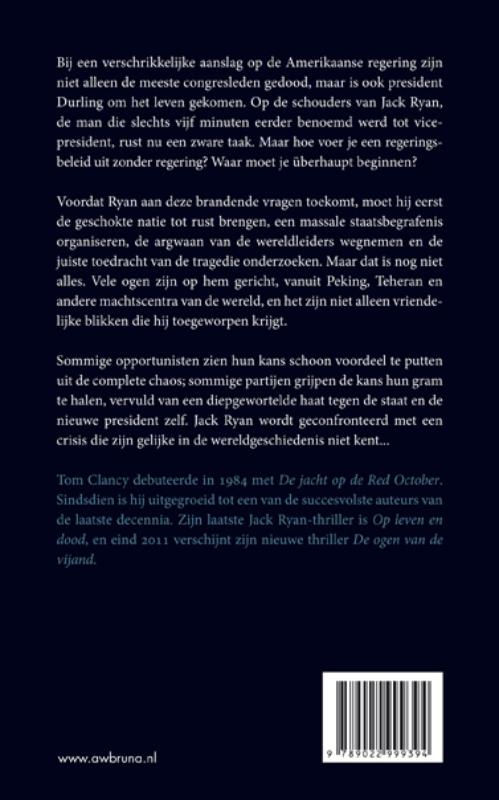 Uitstel van executie / Jack Ryan & co / 9 achterkant