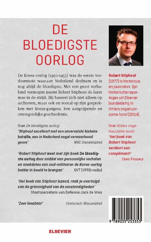 De bloedigste oorlog achterkant