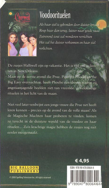 Voodoorituelen / Charmed classics / 5 achterkant