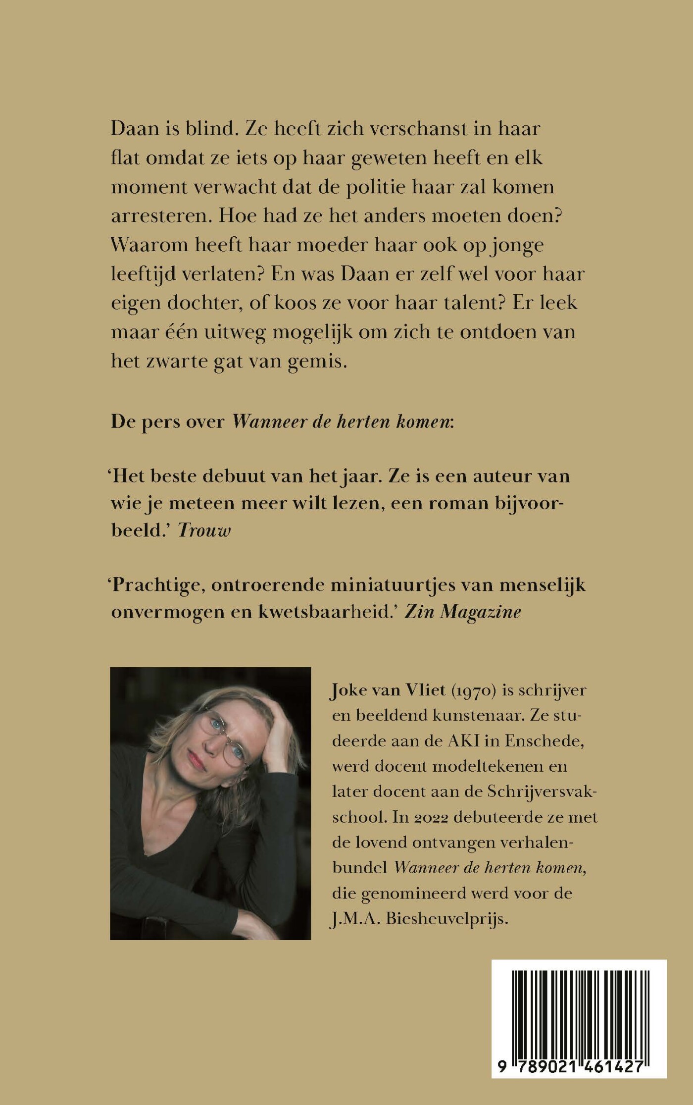 Niets is echt gebeurd achterkant