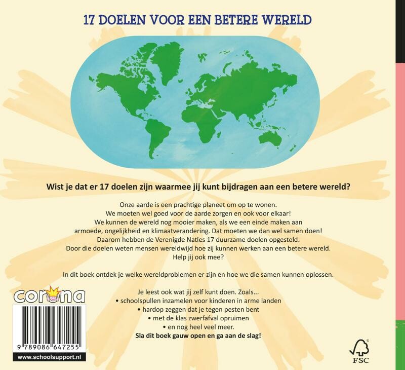 17 doelen voor een betere wereld / 17 doelen voor een betere wereld achterkant