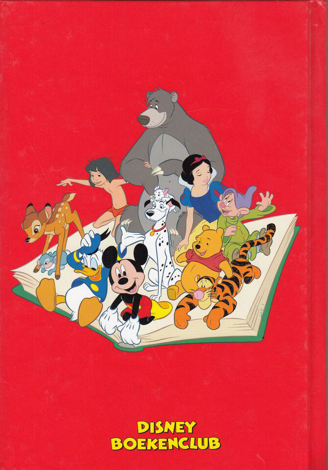 Mickey's kerstcadeau / Disney Boekenclub Mickey's kerstcadeau / Disney Boekenclub achterkant