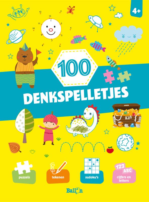 100 denkspelletjes 4+ / 100 spelletjes / 1