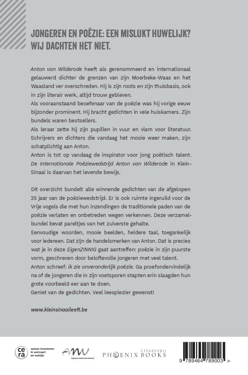 Eigenzinnig achterkant