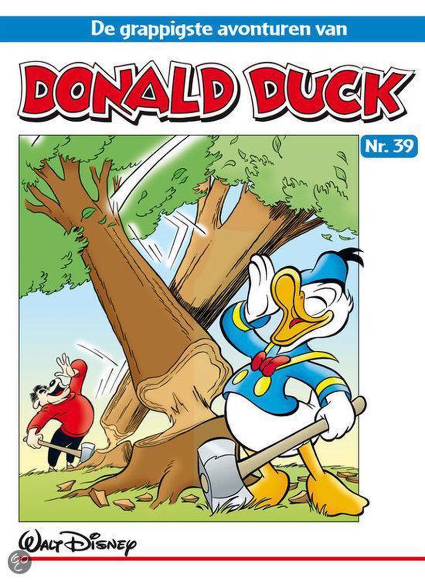 boekenbalie_9789085749271_cover De grappigste avonturen van Donald Duck 39