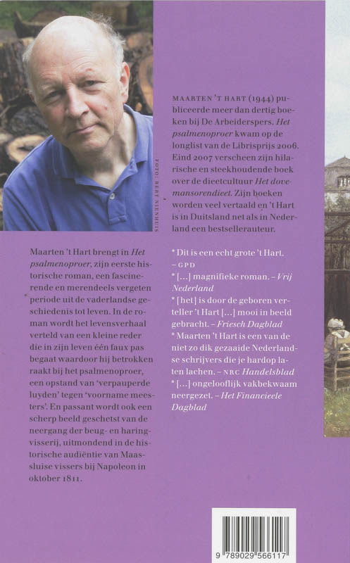 Het psalmenoproer Het psalmenoproer achterkant