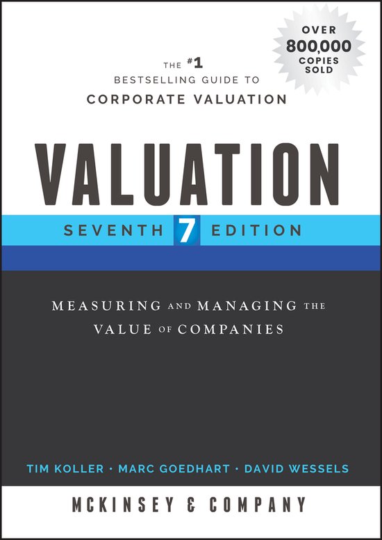 Tim Koller Valuation Measuring And Managing Valu