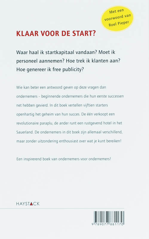 Klaar voor de start? achterkant