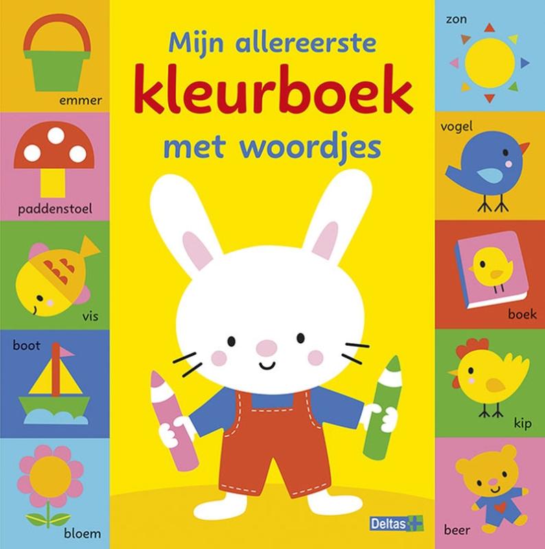 Mijn allereerste kleurboek met woordjes - Spelen en leren met Billi