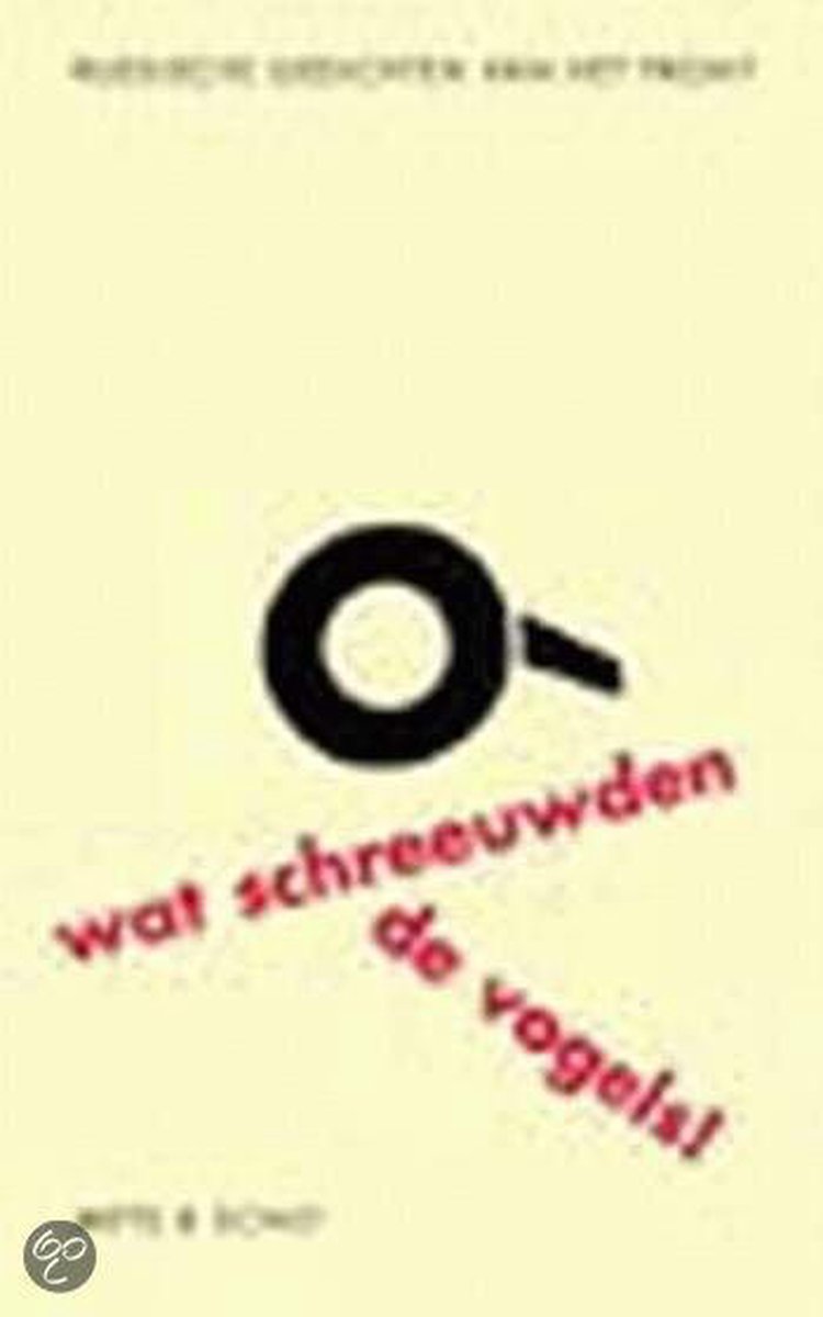 boekenbalie_9789053303306_cover O, wat schreeuwden de vogels !