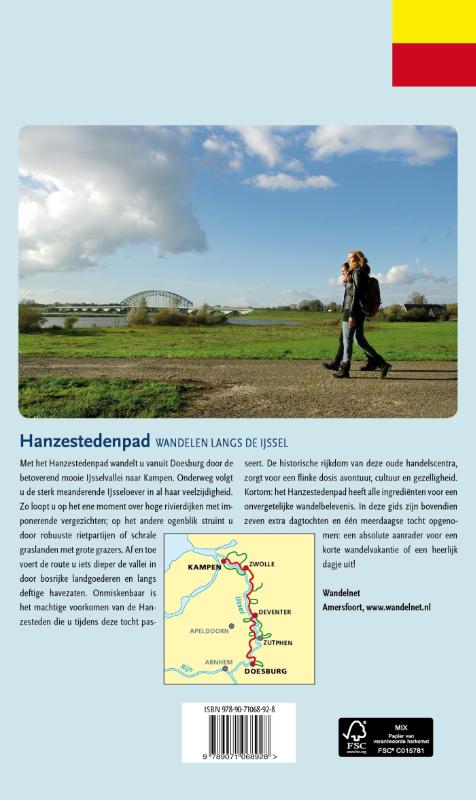 Hanzestedenpad / Streekpad / 11 achterkant