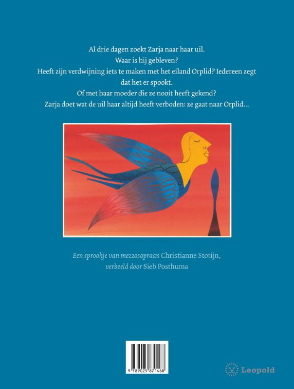 Zarja en de uil van Orplid achterkant