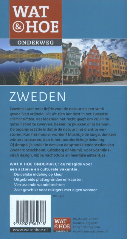Zweden / Wat en Hoe Onderweg achterkant