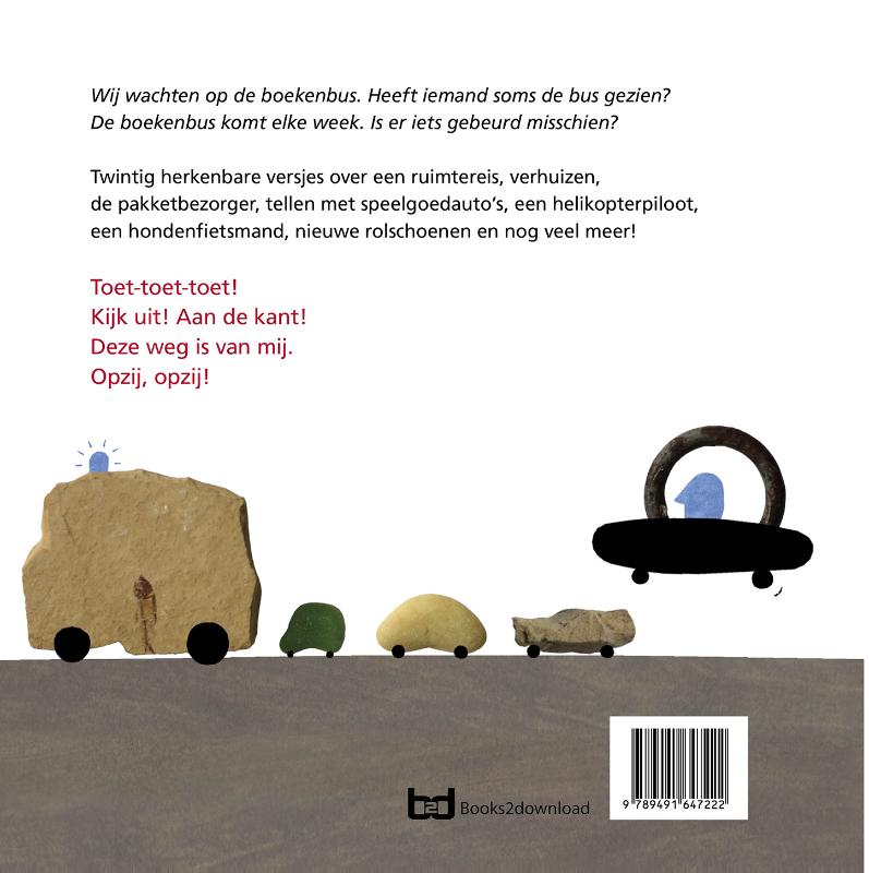 De boekenbus achterkant