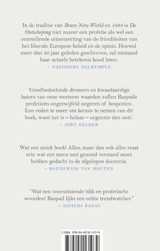 De ontscheping / Klassiek achterkant