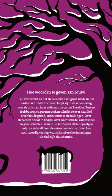 De tuinvrouw en de dood achterkant