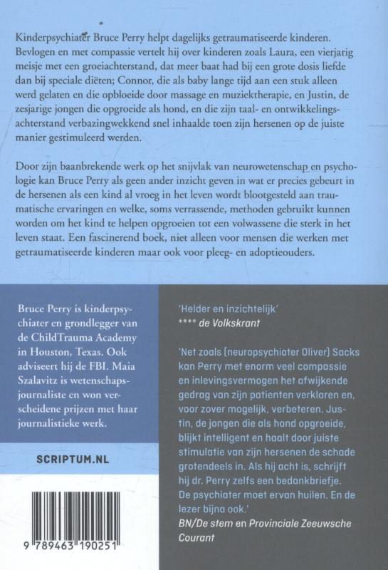 De jongen die opgroeide als hond en andere verhalen uit de praktijk van een kinderpsychiater / Scriptum psychologie De jongen die opgroeide als hond en andere verhalen uit de praktijk van een kinderpsychiater / Scriptum psychologie achterkant