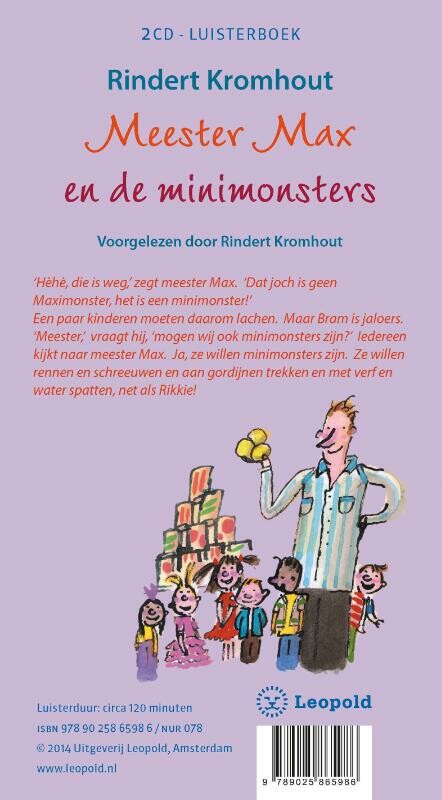 Meester Max en de minimonsters achterkant