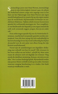 Geheim dagboek - deel 17: 1987-1990 / Geheim dagboek Hans Warren / 17 achterkant