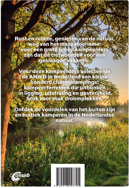 Nederland / ANWB charmecampings achterkant