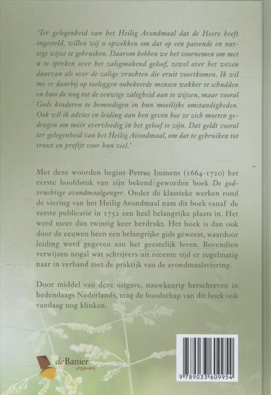 De Godvruchtige avondmaalganger achterkant