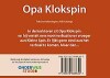 Opa Klokspin / Digiprentserie / 3 achterkant