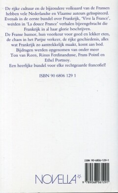DOUCE FRANCE, LA. DE MOOISTE VERHAL achterkant