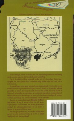 Wandelgids voor Luxemburg / Bergen van Europa / 1 achterkant