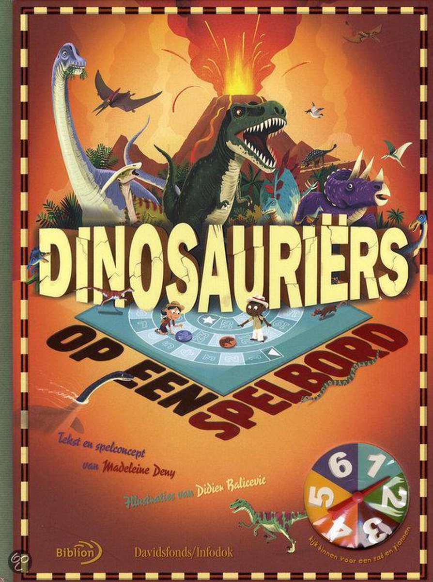 E. Franck Dinosauriërs Op Een Spelbord thumbnail