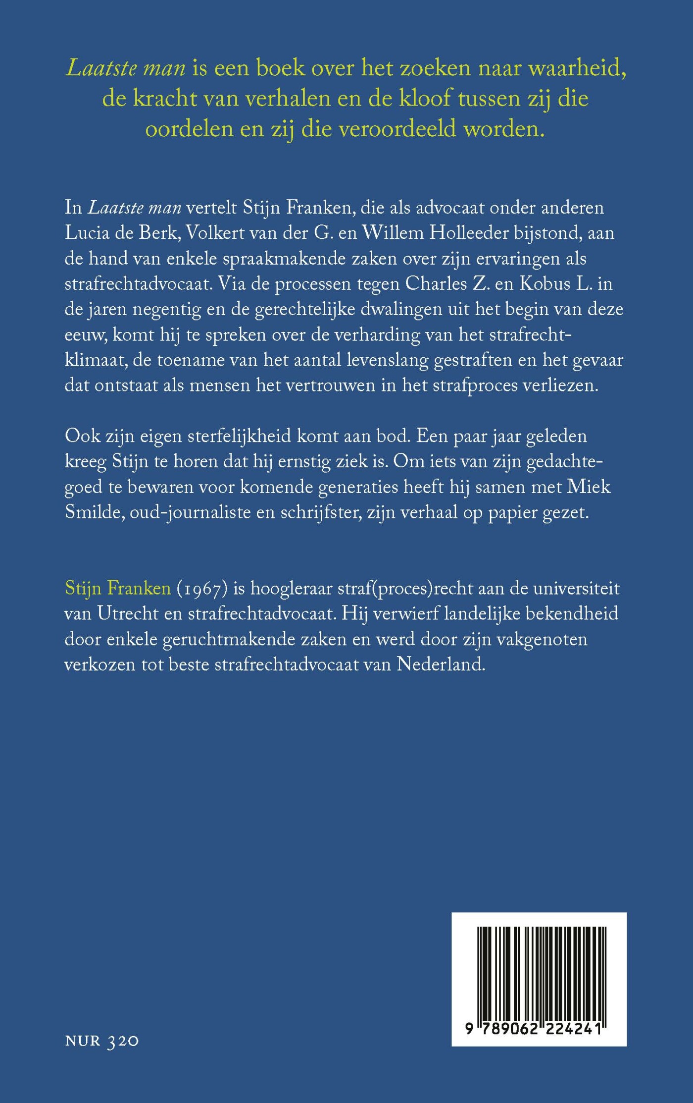 Laatste man achterkant