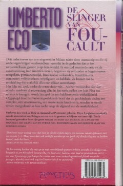 De slinger van Foucault De slinger van Foucault achterkant