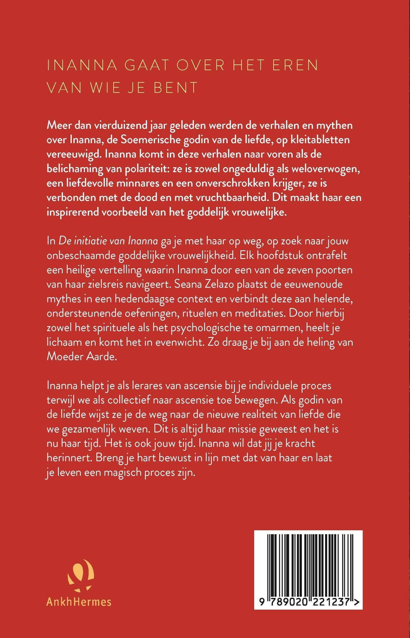 De initiatie van Inanna achterkant