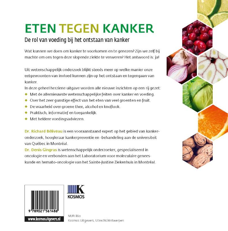 Eten tegen kanker Eten tegen kanker achterkant
