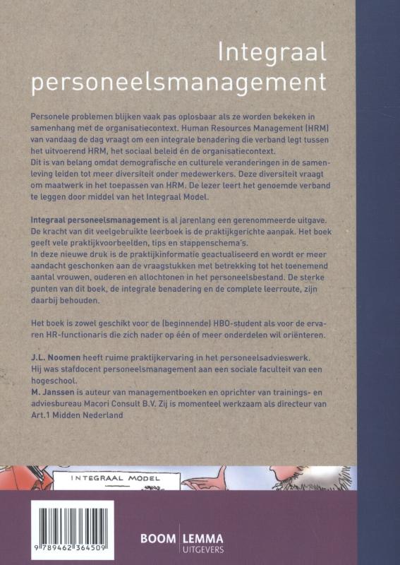 Integraal personeelsmanagement achterkant