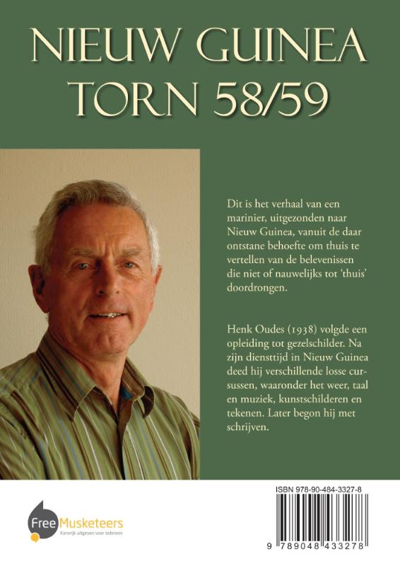 Nieuw guinea torn 58/59 achterkant