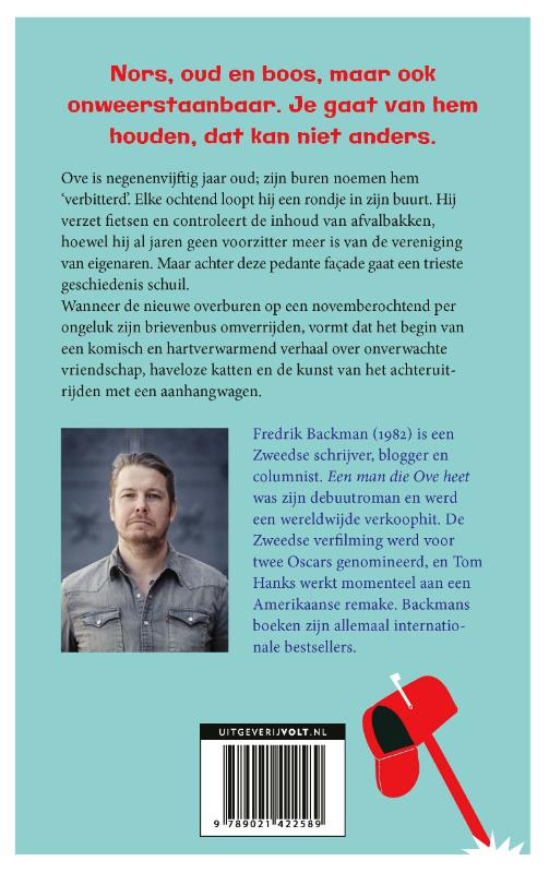 Een man die Ove heet achterkant
