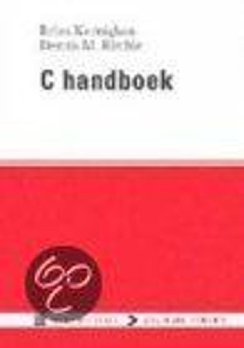 C handboek / Prentice-Hall/Academic Service serie