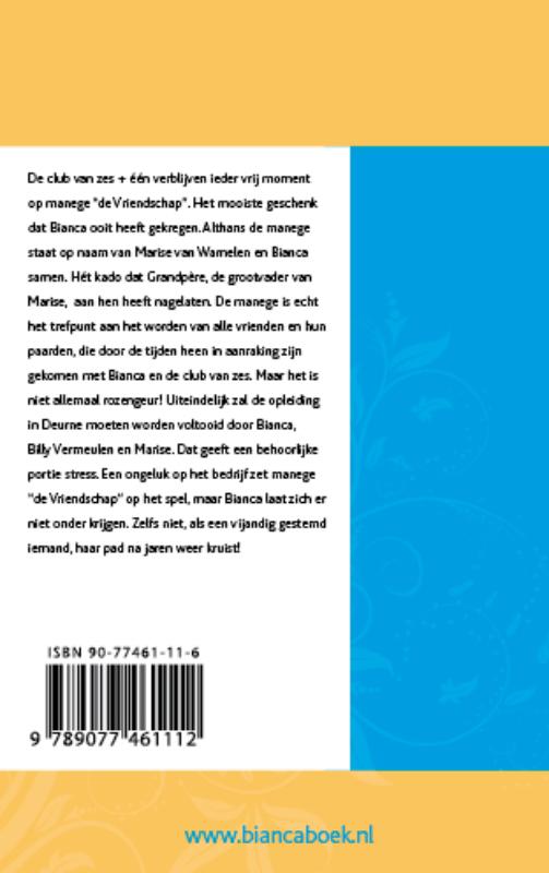 Bianca En Haar Paardenliefde achterkant
