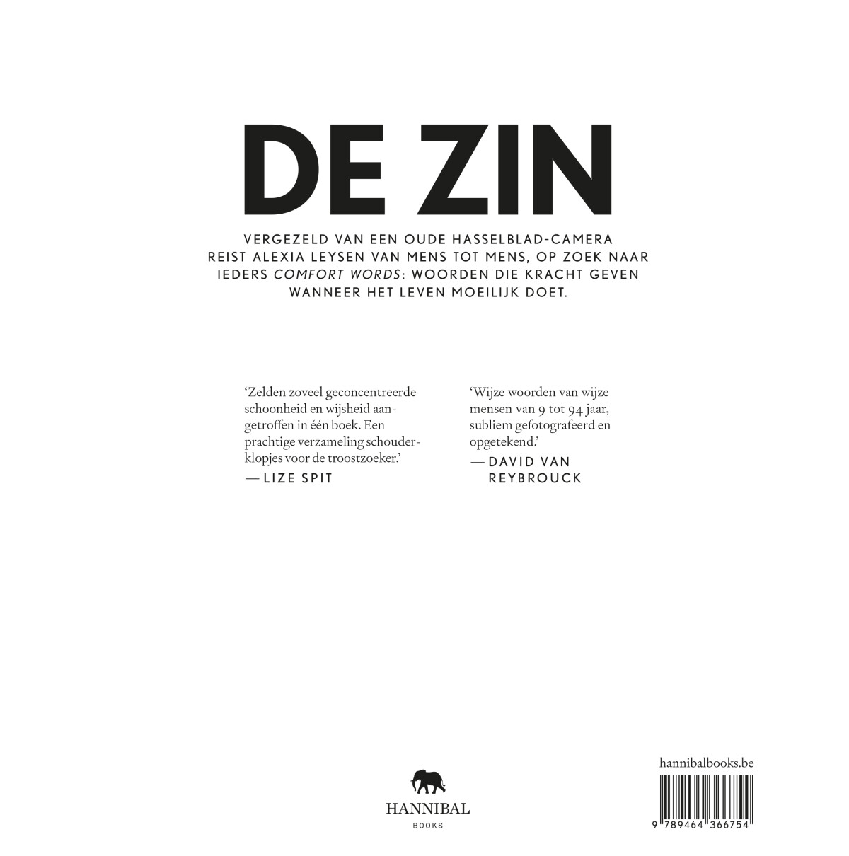 De zin achterkant