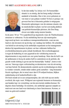 Nu het algemeen belang op 1 achterkant