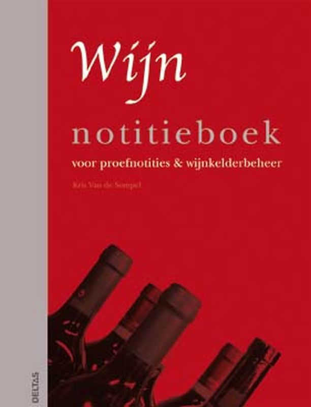 Wijn notitieboek voor proefnotities & wijnkelderbeheer