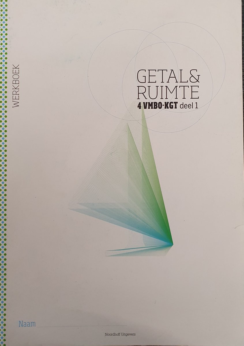 Getal & Ruimte 10e ed vmbo-kgt 4 werkboek deel 1