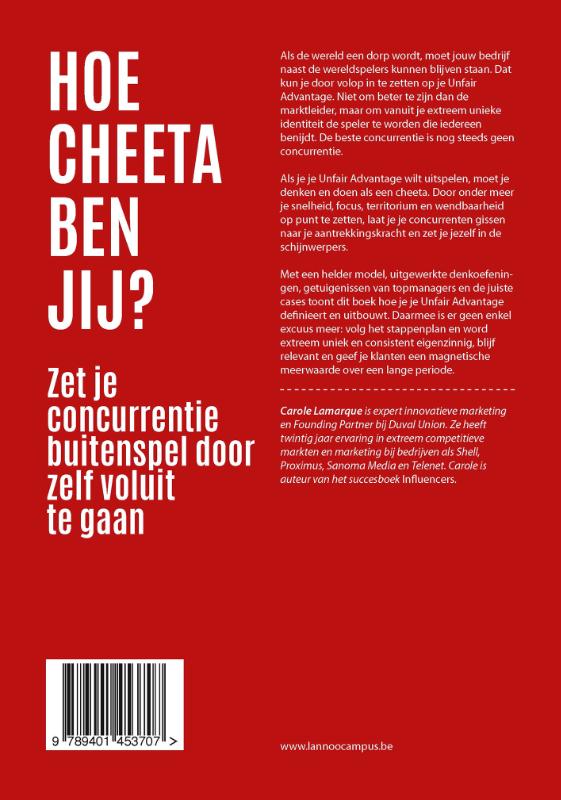 Unfair advantage achterkant