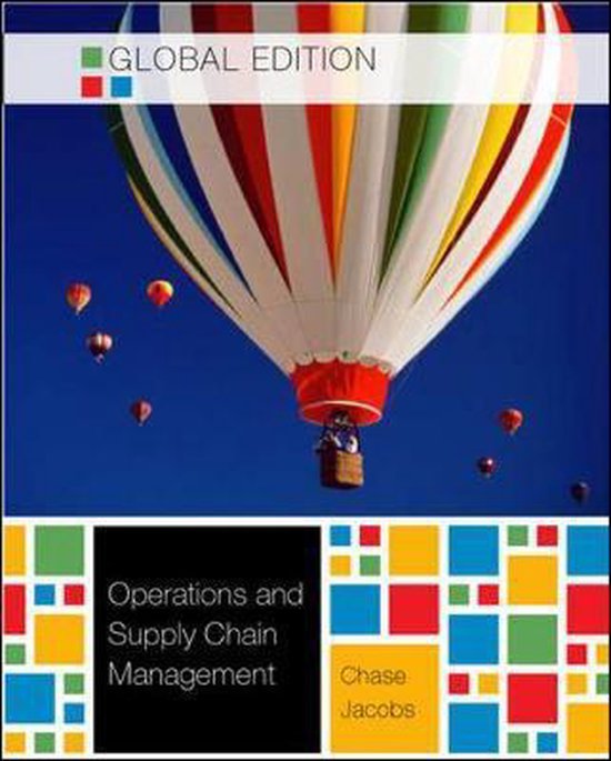 Operations and Supply Chain Management Global Edition
